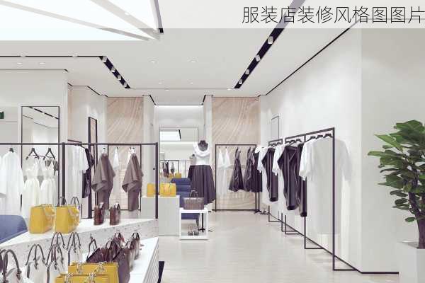 服装店装修风格图图片