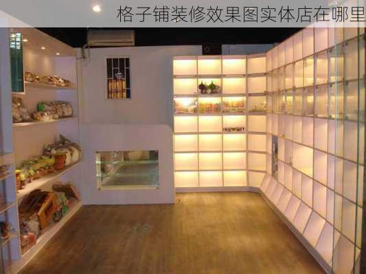 格子铺装修效果图实体店在哪里