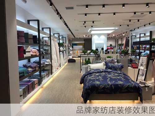 品牌家纺店装修效果图