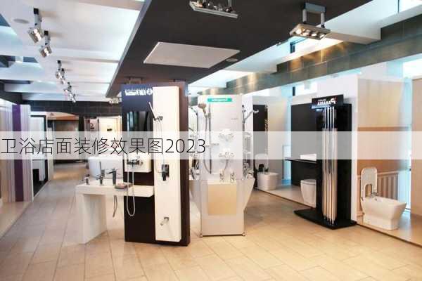 卫浴店面装修效果图2023