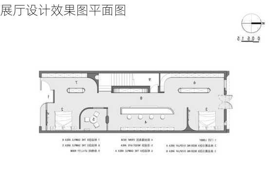 展厅设计效果图平面图