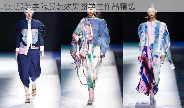 北京服装学院服装效果图学生作品精选