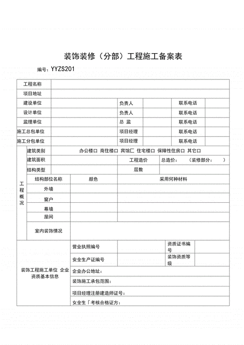 杭州厂房装修备案需要什么材料