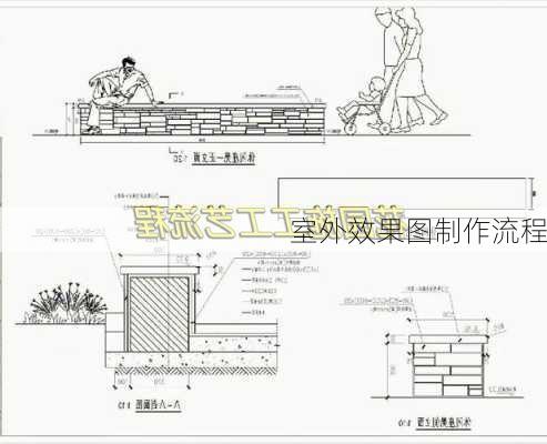 室外效果图制作流程